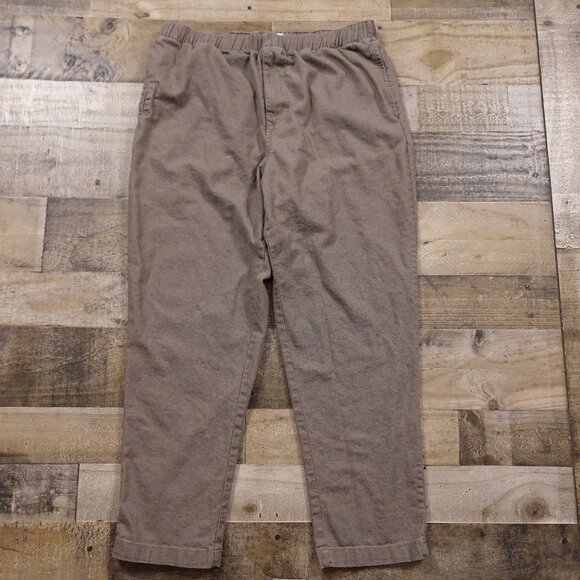 Urban Outfitters Other - Urban Outfitters Your Neighbors Linen Blend Tapered Pants – Men's Medium Taupe‎